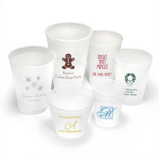 Personalized Shatterproof Cups for Christmas
